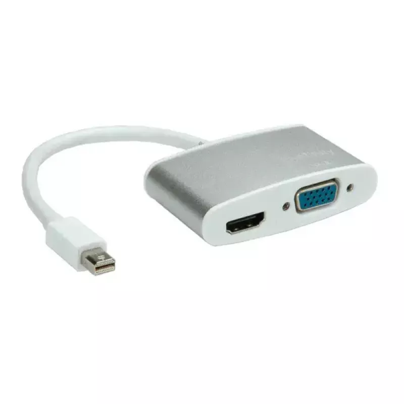 Adapteri Mini DisplayPort - HDMI/VGA ROLINE 12.03.3161