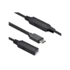 ROLINE USB-kaapeli 12.04.1066 USB 3.2 Gen 1 10 m USB C USB A musta
