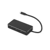 Videokaapeliadapteri VALUE 12.99.1031 0,19 m USB Type-C 3 x HDMI musta
