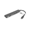 Kannettavan telakka VALUE 12.99.1136 johdollinen USB 3.2 Gen 2 Type-C musta harmaa