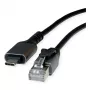 Verkkokaapeli VALUE 12.99.1169-10 RJ-45 USB Type-C 5 m musta