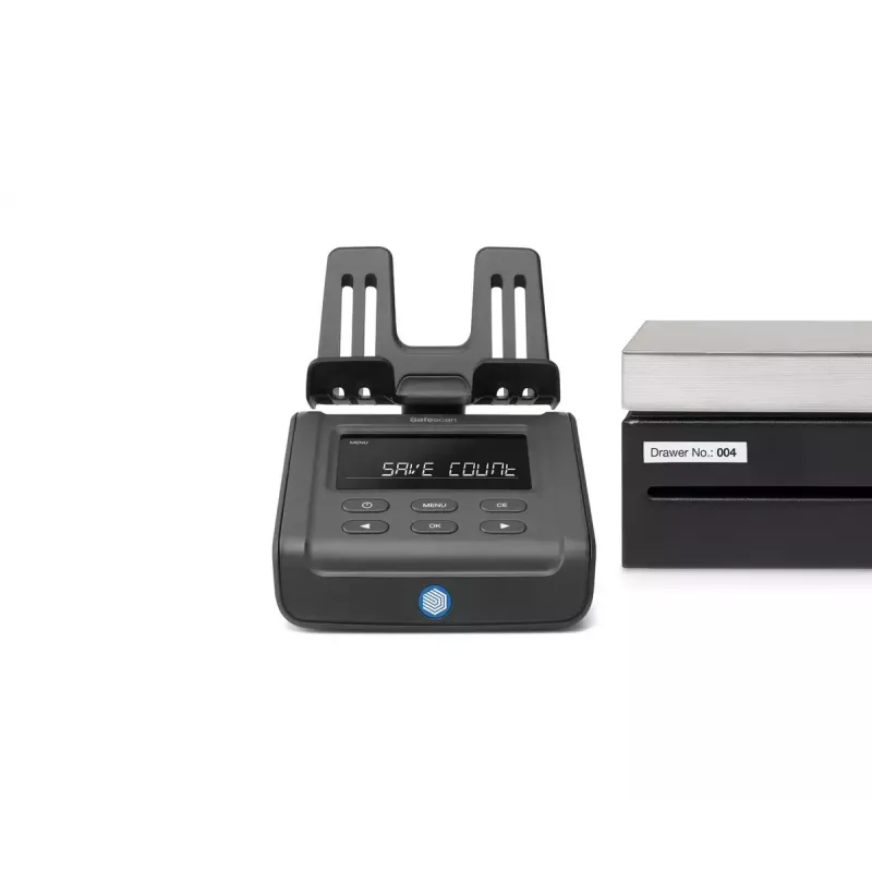 Kolikkolaskuri Safescan 6175 musta LCD AC 110-240V