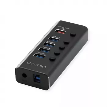 ROLINE USB-keskitin 3.2 Gen 1 14.02.5058 musta 5120 Mbit/s