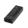 ROLINE USB-keskitin 3.2 Gen 1 14.02.5058 musta 5120 Mbit/s