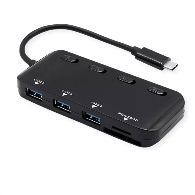 Kannettavatietokoneen telakka ROLINE 14.02.5059 USB 3.2 Gen 1 Type-C musta