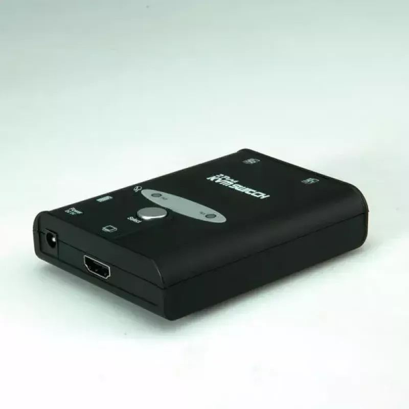 KVM-kytkin VALUE Star 1U 2 PC:tä HDMI USB