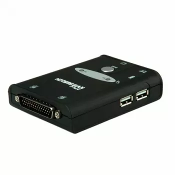 KVM-kytkin VALUE Star 1U 2 PC:tä HDMI USB