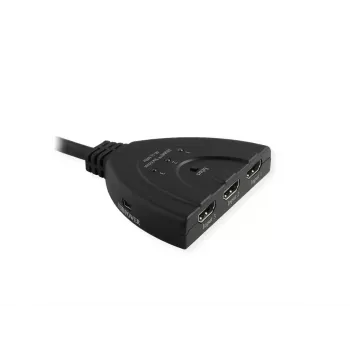 VALUE HDMI-vaihtokytkin 14.99.3567, HDMI, 4K (3840x2160) 60 Hz, 3 tuloa, musta