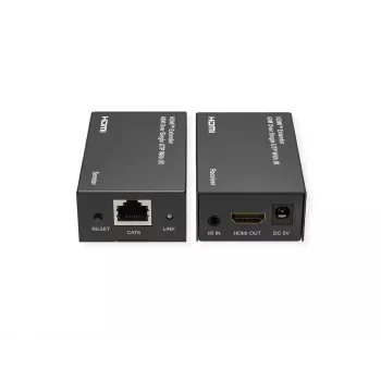 VALUE 14.99.3569 HDMI-jatkolaite kierretyllä parikaapelilla, 60 m