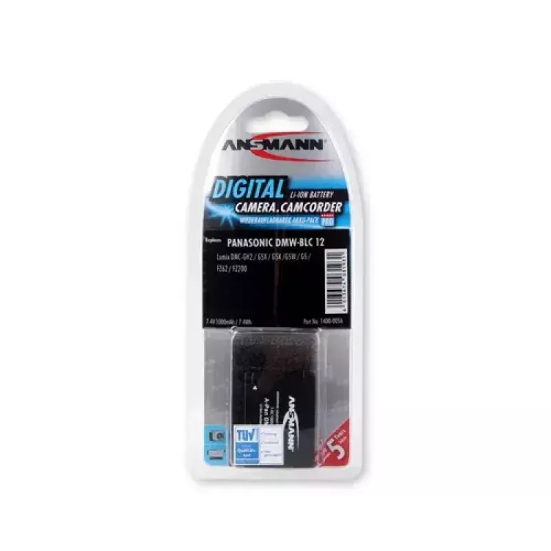 Kamera-akku Ansmann 1400-0056 litiumioni 1000 mAh