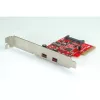 PCI Express x4 -sovitin ROLINE 2 porttia Type-C USB3.1