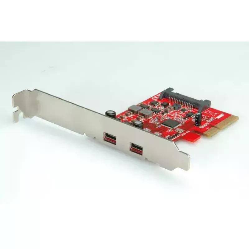 PCI Express x4 -sovitin ROLINE 2 porttia Type-C USB3.1