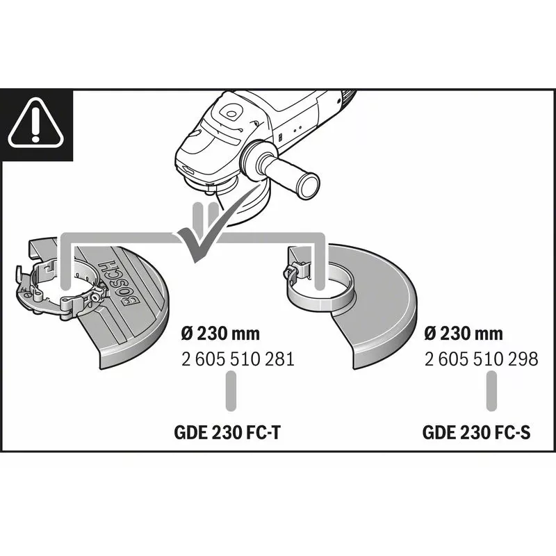 Pölynpoistojärjestelmä Bosch GDE 230 FC-T Professional