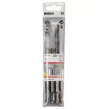 Porasarja Bosch 1 617 000 118 3 kpl SDS Plus 5,0 mm 6,0 mm 8,0 mm