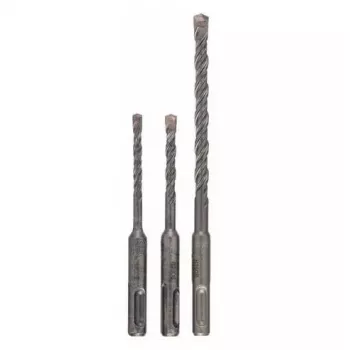 Porasarja Bosch 1 617 000 118 3 kpl SDS Plus 5,0 mm 6,0 mm 8,0 mm
