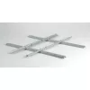 VESA-sovitin ROLINE 100x100-400x400 säädettävä hopea