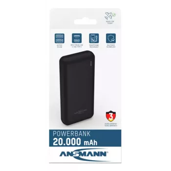 Ansmann PB212 kannettava akku 20000 mAh
