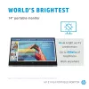 HP E-Series E14 G4 -tietokonenäyttö 35,6 cm (14 inch) 1920 x 1080 pikseliä Full HD LED valkoinen