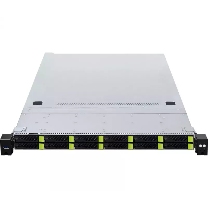 Tietokonekotelo ASRock 1U12E-GENOA/2L2T rack (1U) harmaa