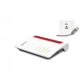 Box FRITZ! 7530 AX WLAN-reititin Gigabit Ethernet dualband (2,4 GHz / 5 GHz) valkoinen