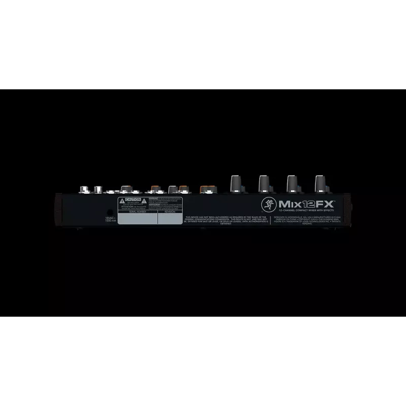 Mackie Mix12FX 12 kanavaa 20 - 30 000 Hz musta