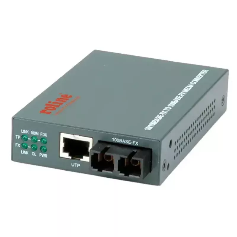 Fast Ethernet -muunnin ROLINE RC-100FX/SC