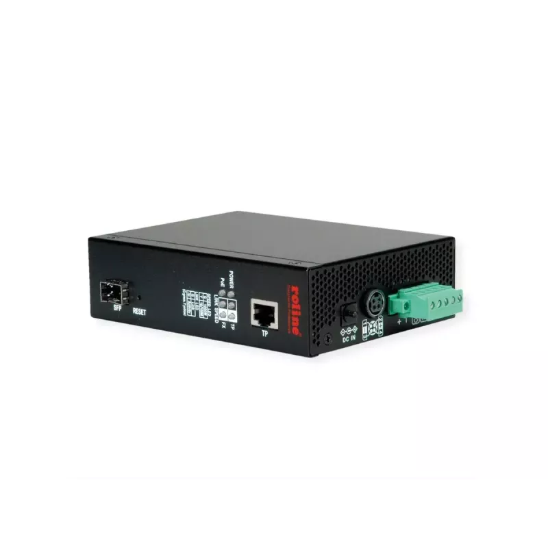 Verkon mediamuunnin ROLINE 21.13.1135 1000 Mbit/s multimode musta