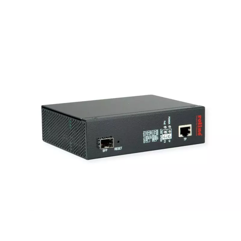 Verkon mediamuunnin ROLINE 21.13.1135 1000 Mbit/s multimode musta