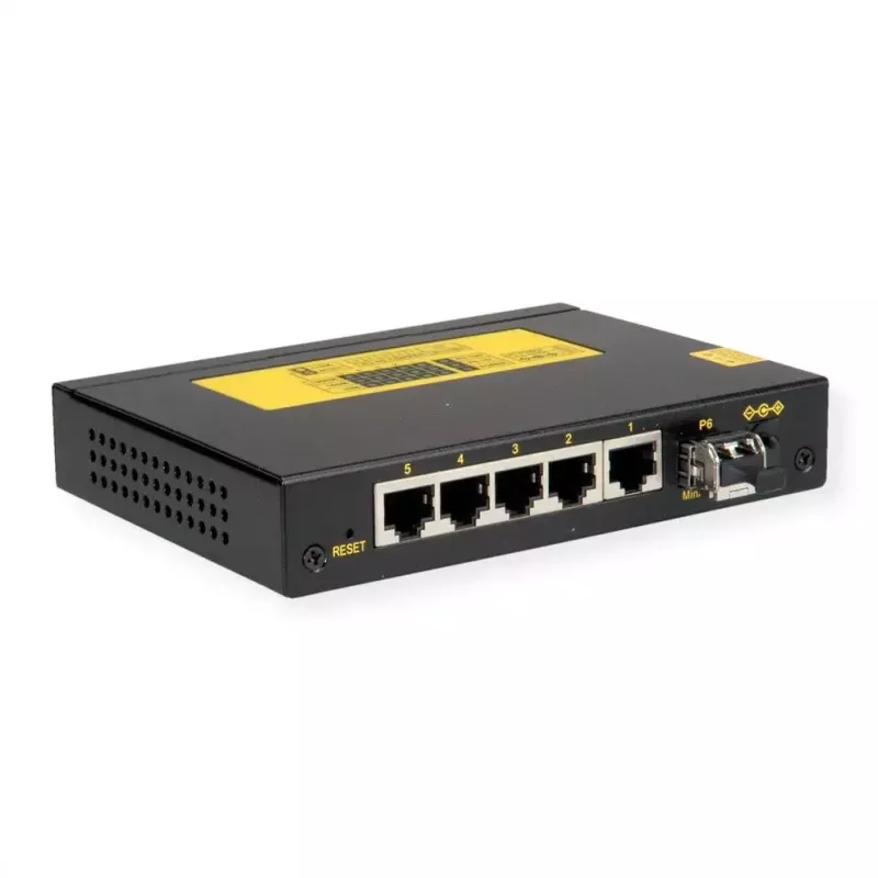 Verkkokytkin ROLINE 21.13.1162 Gigabit Ethernet 5 porttia PoE