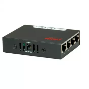 Gigabit Ethernet -kytkin ROLINE Pocket 4 porttia