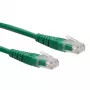 Verkkokaapeli ROLINE UTP-patchkaapeli Cat.6 RJ-45 0,3 m vihreä