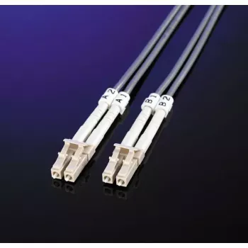 Kuitukaapeli ROLINE LC/LC OM3 50/125 µm turkoosi 5 m