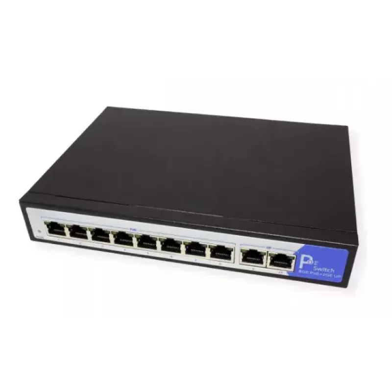 Verkkokytkin VALUE 21.99.1195 Gigabit Ethernet PoE musta