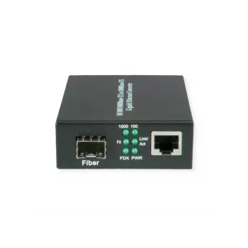 Verkkokaapeli-mediakonvertteri VALUE 21.99.1199 1000 Mbit/s multimode musta
