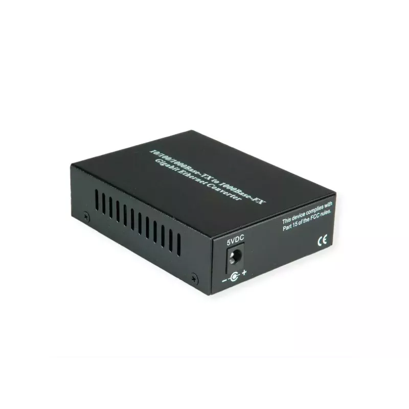Verkkokaapeli-mediakonvertteri VALUE 21.99.1199 1000 Mbit/s multimode musta