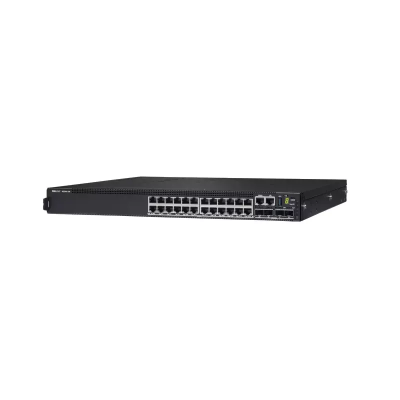 DELL N2224X-ON hallittava L3 2.5G Ethernet (100/1000/2500) 1U musta