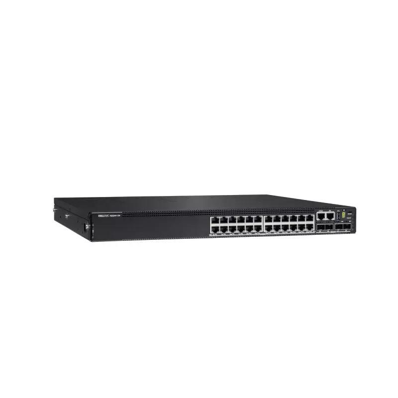 DELL N2224X-ON hallittava L3 2.5G Ethernet (100/1000/2500) 1U musta