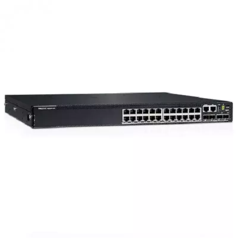 DELL N2224X-ON hallittava L3 2.5G Ethernet (100/1000/2500) 1U musta