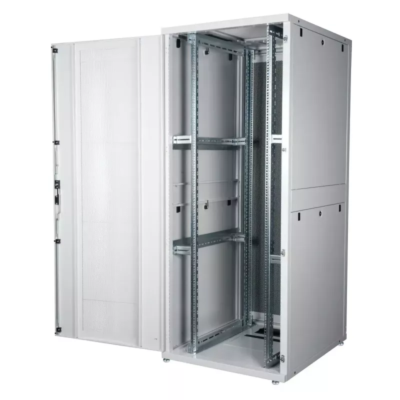 Vapaasti seisova kehikko ROLINE 19 tuuman palvelinkaappi Pro 42 U 800x1000 harmaa