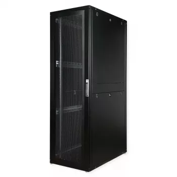 Vapaasti seisova kehikko ROLINE 19 tuuman palvelinkehikko Pro 42 U 600x1000 musta