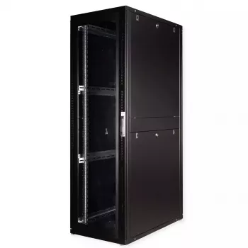 Vapaasti seisova kehikko ROLINE 19 tuuman palvelinkaappi Pro 42U 600x1000 musta