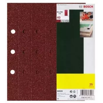 Bosch 2 607 017 097 hiomatarvikkeet 25 kpl