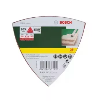 Bosch 2607017111 25 kpl hiomapapereita
