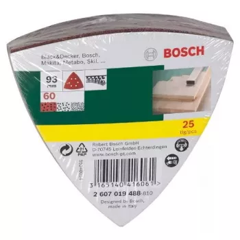 Bosch 2 607 019 488 hiomatarvikkeet 25 kpl