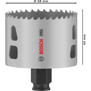 Reikäsaha Bosch PRO 68 mm Progressor PC Plus – malli 2608594398 metallille ja puulle