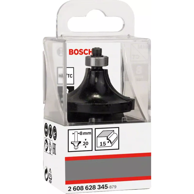 Bosch 2 608 628 345 jyrsin pyöristysjyrsin 1 kpl
