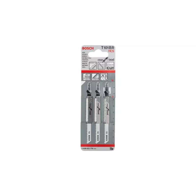 Bosch T 101 BR Clean for Wood -pistosahanterät