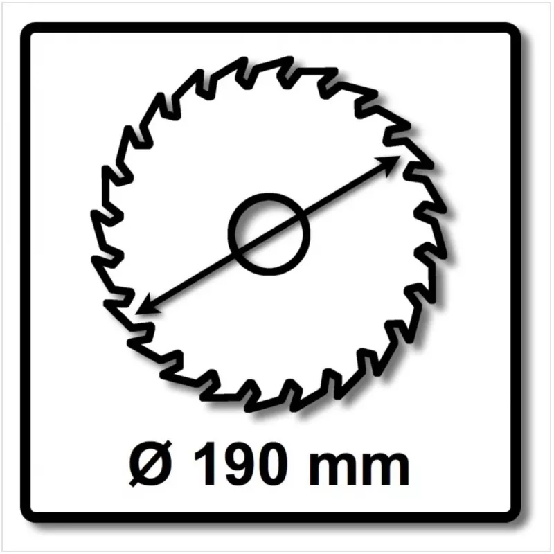 Bosch 2608644049 pyörösahanterä 19 cm 1 kpl