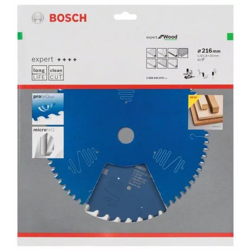 Bosch 2 608 644 079 pyörösahanterä 21,6 cm 1 kpl