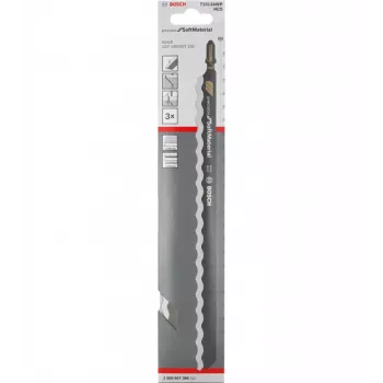 Bosch 2608667396 pistosahanterä hiiliteräs (HCS) 3 kpl